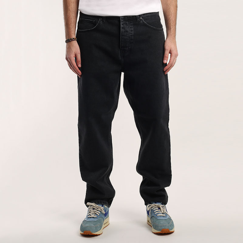 мужские черные брюки Carhartt WIP Newel Pant I029208-black - цена, описание, фото 3
